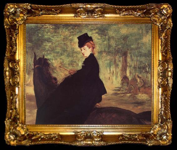 framed  Edouard Manet The horseman, ta009-2